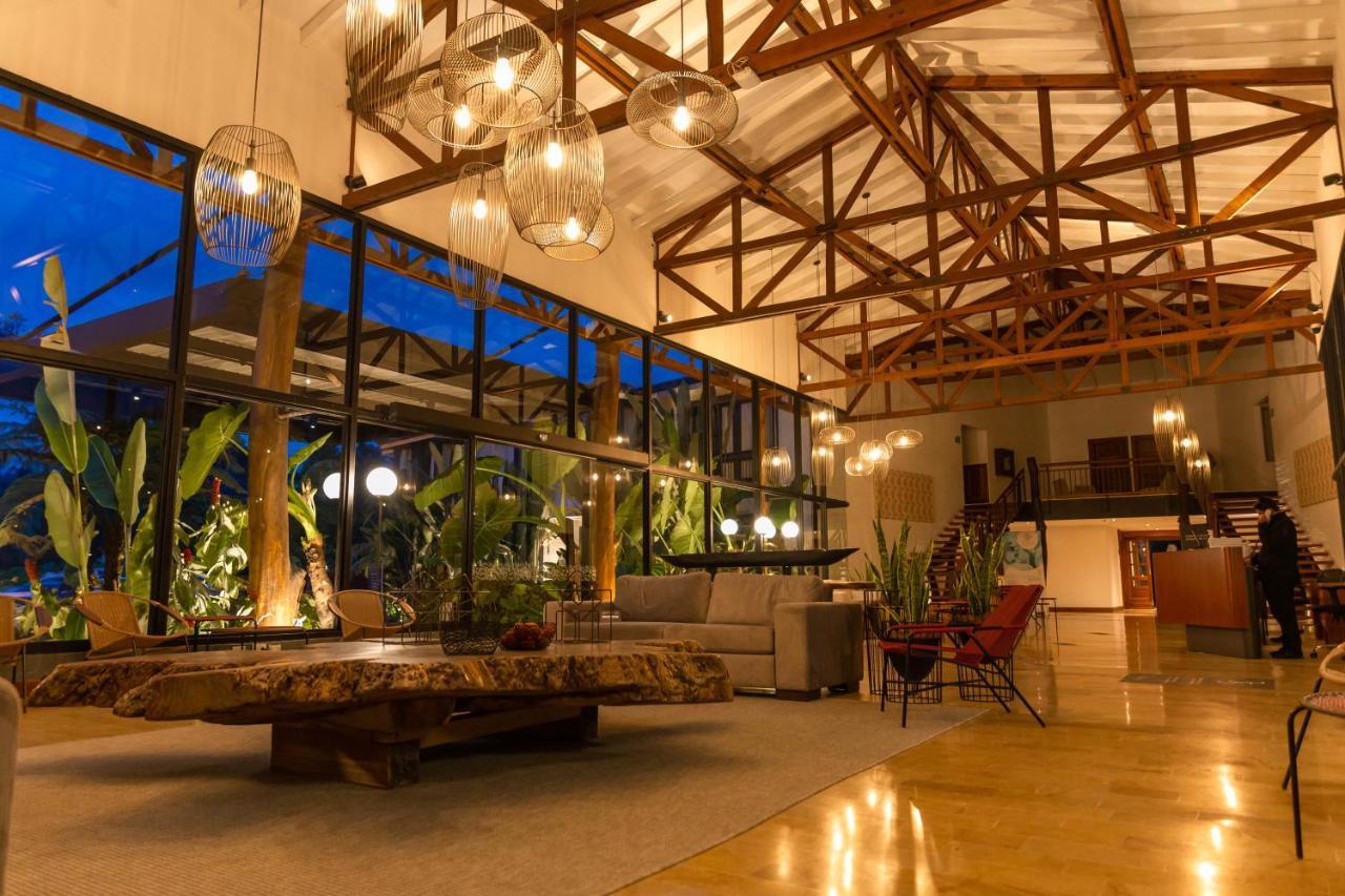 Termales El Otono Hotel La Enea ภายนอก รูปภาพ The lobby of the hotel