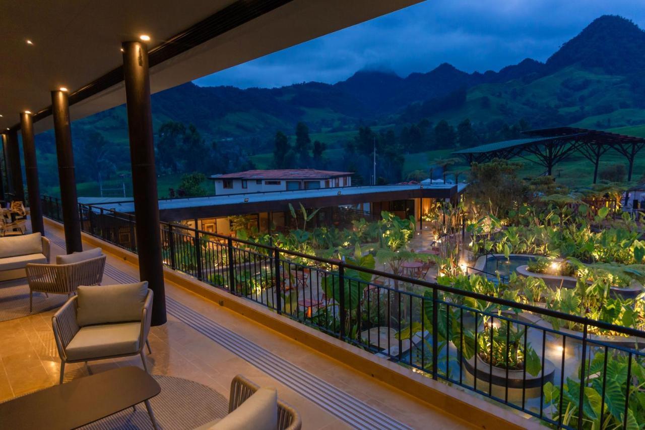 Termales El Otono Hotel La Enea ภายนอก รูปภาพ View of the resort