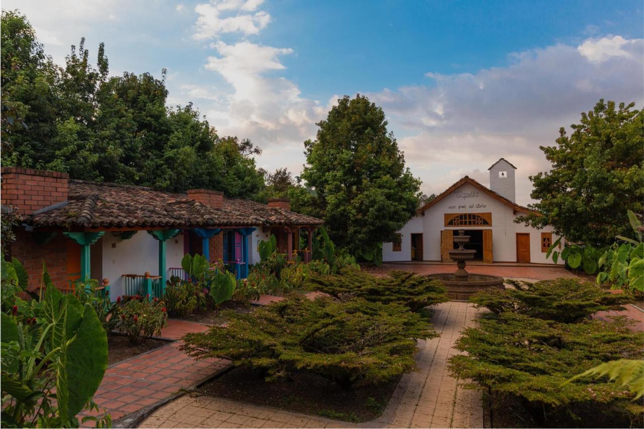 Termales El Otono Hotel La Enea ภายนอก รูปภาพ Hacienda San José de San Miguel